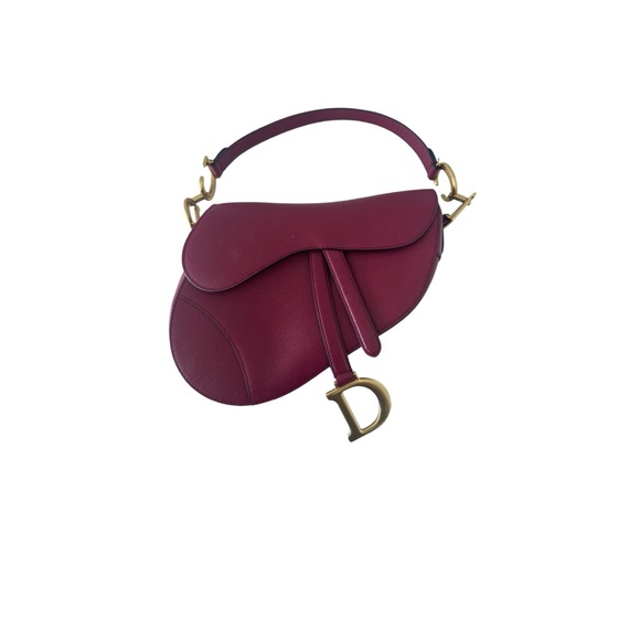 Dior Handbags - Dior Saddle Bag - red